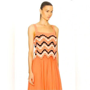 BNWT Escvdo Marea Crochet Top Size XS